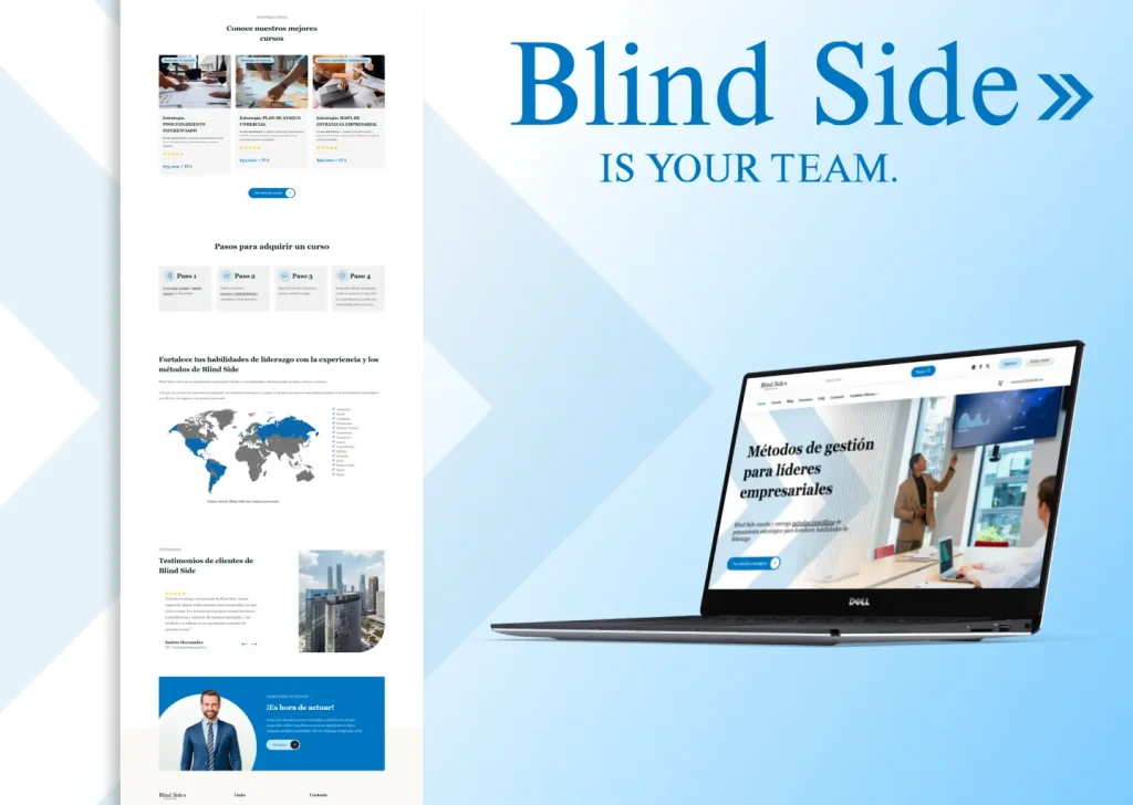 Portada del proyecto Blind Side